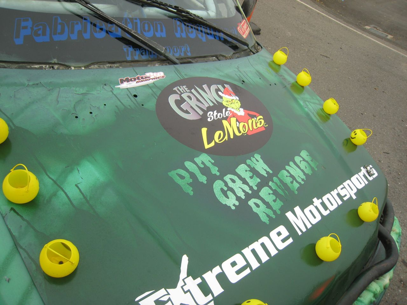 Illustration for article titled 24 Hours Of LeMons Arse Freeze-A-Palooza Über Gallery: Soichiro's Revenge